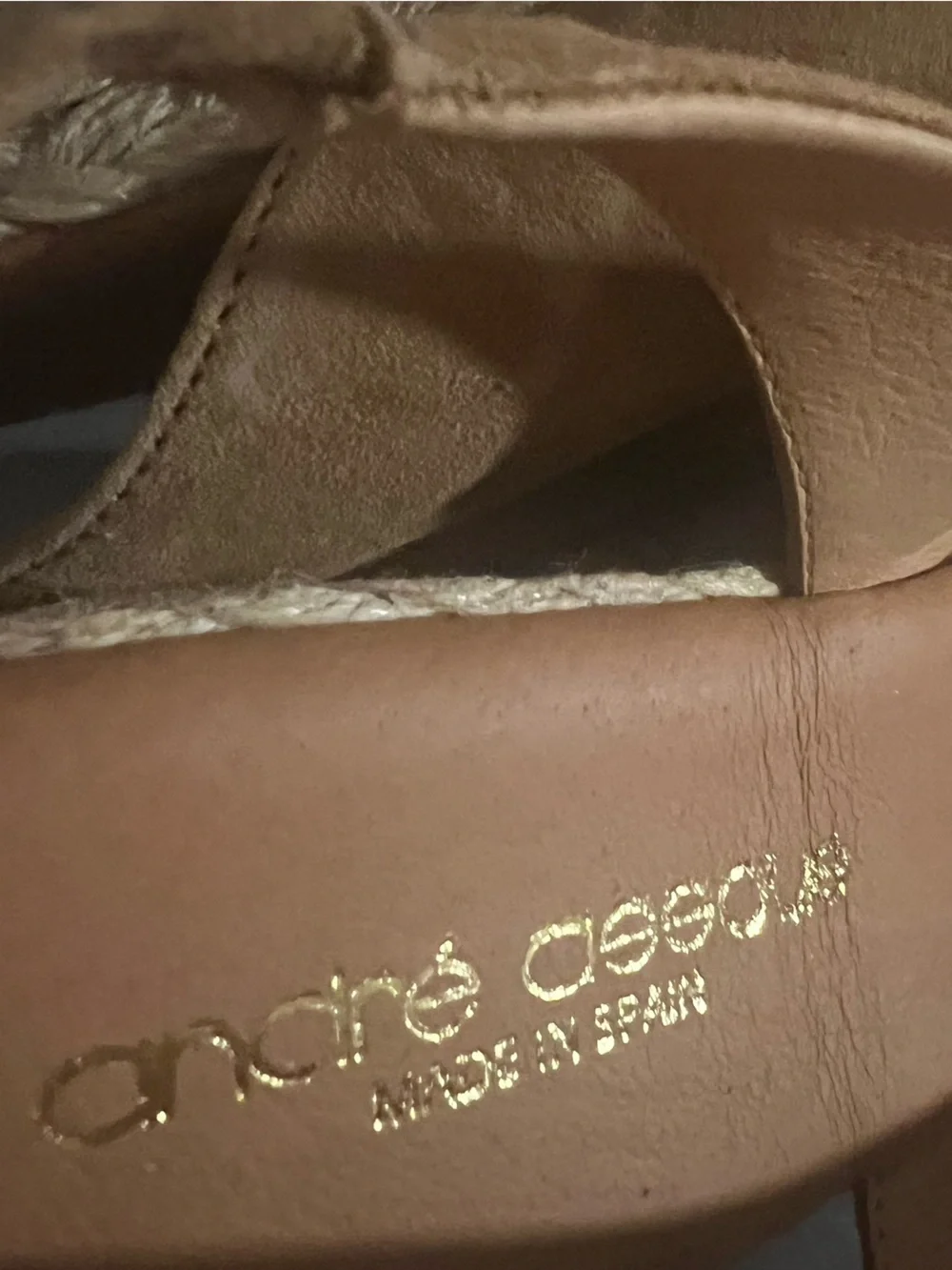 ANDRE ASSOUS SUEDE SHOES